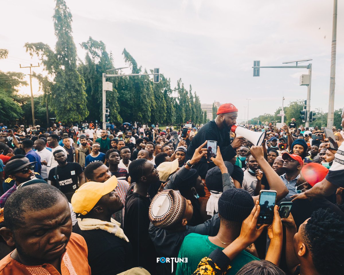 Amidst it all. We must not forget the reasons we are protesting, we must not forget the peaceful manner of the protests and we must most certainly not back down until our demands are met! Sars ending is a great start but the task is far from completed!