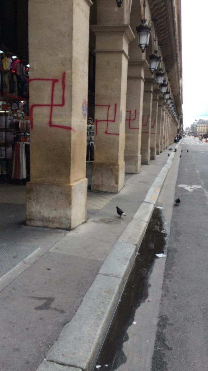 Ne pas laisser passer.
Ne pas se taire.
C'était ce matin à Paris et c'est à vomir.