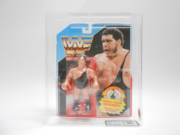 VToyStore's tweet image. CALLING ALL WWF HASBRO COLLECTORS! UKG graded Andre the Giant - mega rare figure - FOR SALE! #wwfhasbro #andrethegiant #wwfwrestlingfigures #wwfcollectors #90stoys #vintagetoys #vintageactionfigures