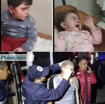 ElsenVeliyev15's tweet photo. Armenia continues its #terrorism and perpetrates subsequent #genocide after #Khojaly. The international community must not stay silent to this and urge #armenians to stop state terrorism and committing crimes against humanity!!! 
#PrayForGanjaCity 
#StopArmenianTerrorism https://t.co/1QZLZxCF7Z