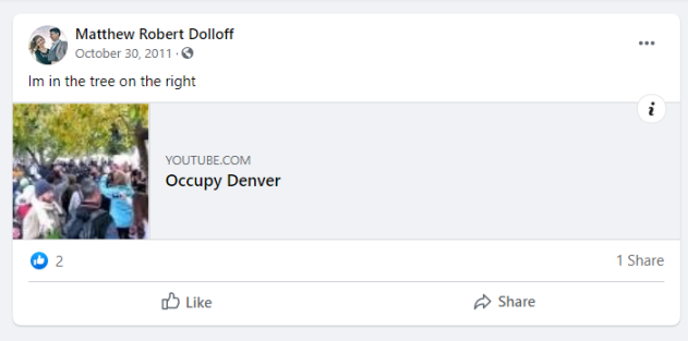 TowelieTrades's tweet image. Make no mistake the #denvershooting murder had some kind of affiliations to #Antifa or #btm. He was a Bernie bro.

#Trump2020
