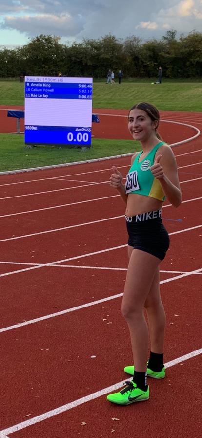 STMartinsSchPE's tweet photo. Just WOW!!! What a 1500m PB for our Amelia King in 9R1 🏃🏻‍♀️❤️ 5:00.46  #ThisGirlCan #Super⭐️ https://t.co/SeOXvB04Eb