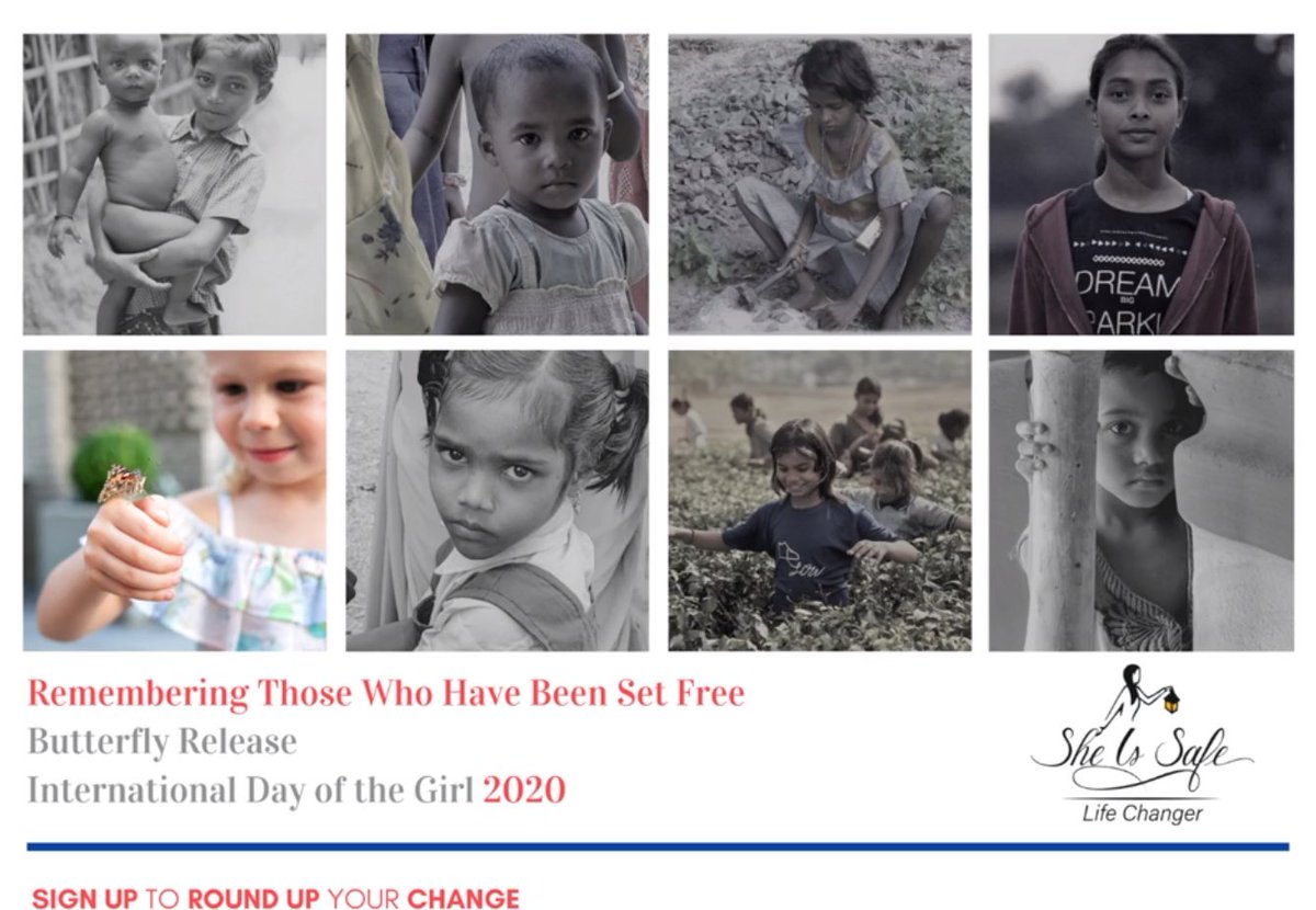 SheIsSafe's tweet image. Girls of privilege care for girls in hard places! Click to watch little girls discover how both butterflies &amp;amp; girls need to be nurtured &amp;amp; set free from bondage in order to soar.  ow.ly/vWGb50BOvVH    
#saveforgottengirls  #InternationalDayoftheGirl  
ow.ly/YWzj50BOvVI
