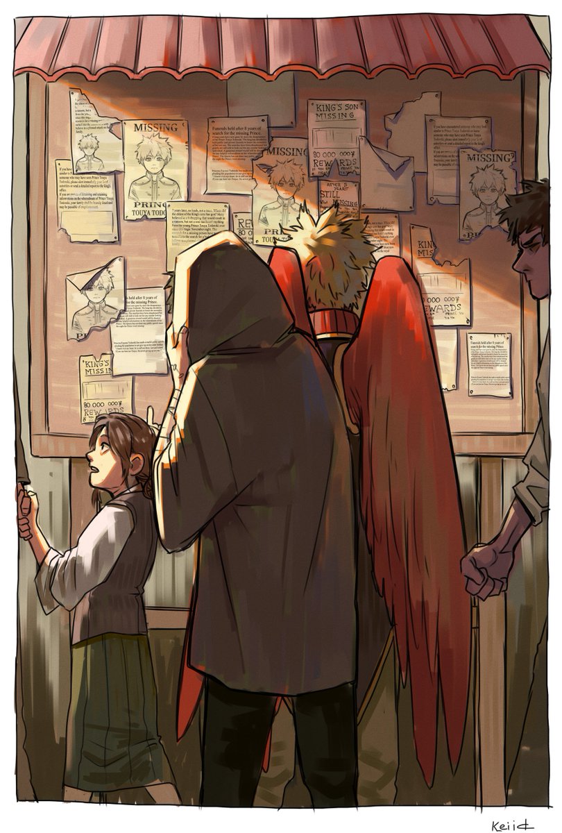 keiidakamya's tweet photo. The Missing Prince - BNHA Fantasy AU https://t.co/AOXjN8SiZP