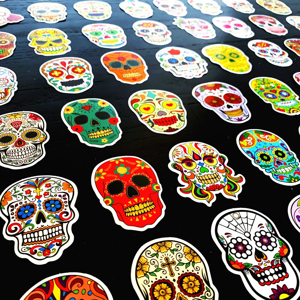 elementsdesign's tweet photo. Scheming something spooky for our clients ...
•
•
•
•
#sugarskull
#trickortreats
#clientsurprises
#stickers
#ctdesignagency
#elementsdesign https://t.co/9rd32nM8Or