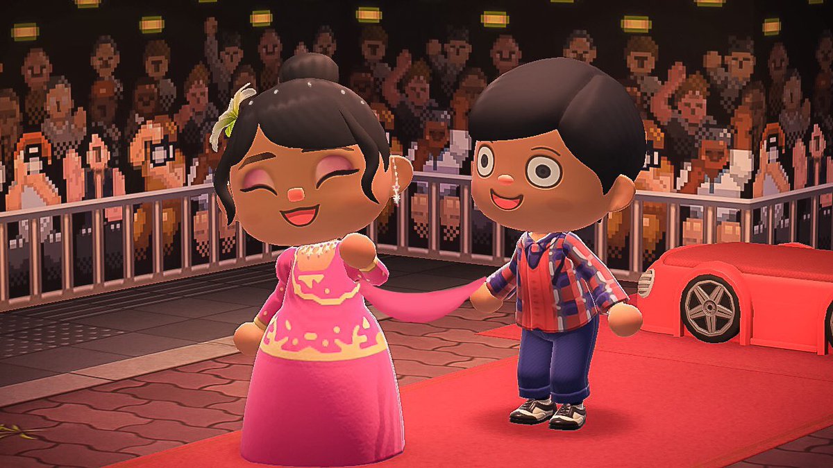 shivalry_inc's tweet photo. Starting a #Bollyween series to celebrate Halloween in AC on my island. This ones for all the Bollywood Queens 👑 First up: @deepikapadukone as the dreamy girl herself, Shantipriya 💕 From the movie Om Shanti Om #acnh #bollywood #AnimalCrossingDesign #animalcrossing https://t.co/unWvJ8j48q