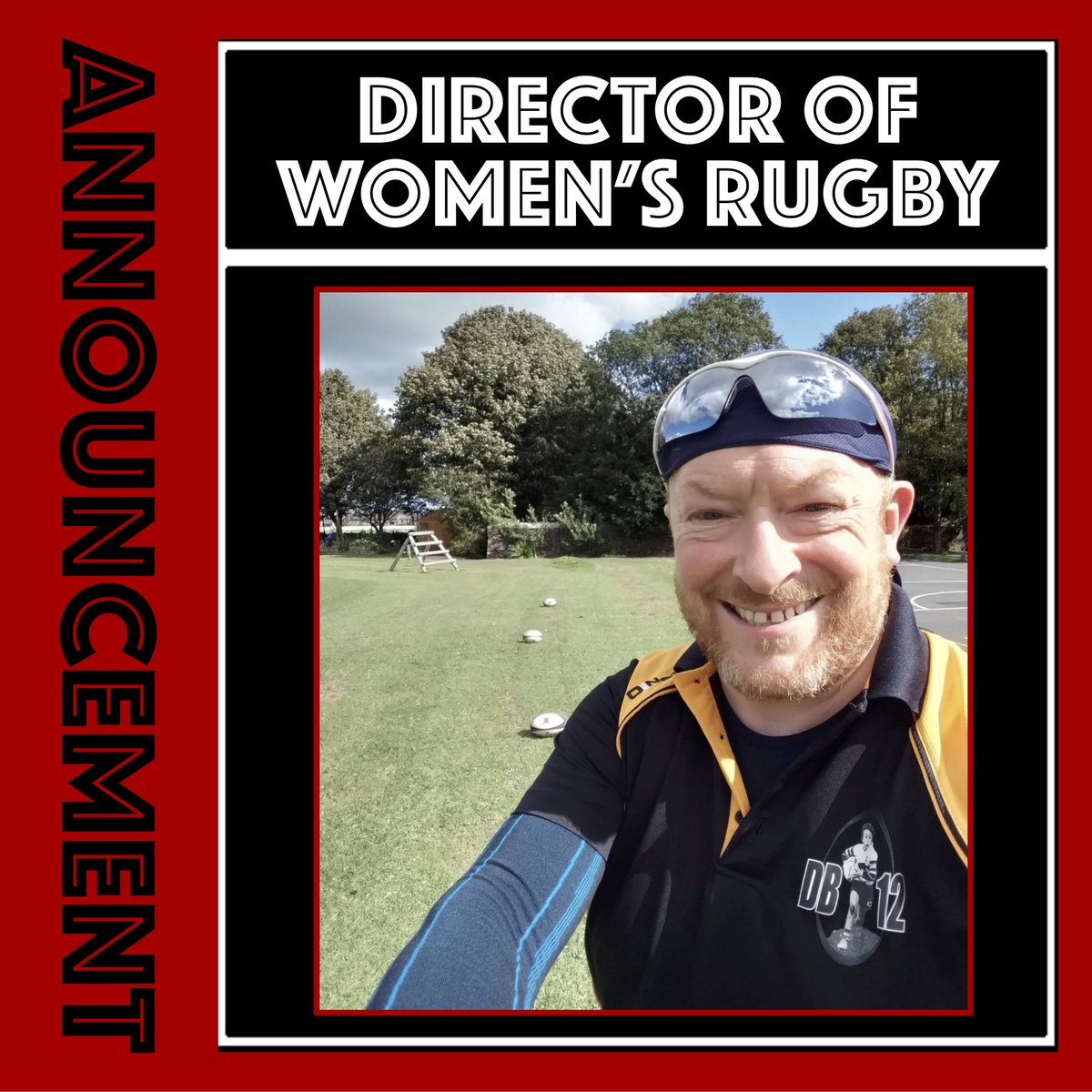 ⚫️MAJOR ANNOUNCEMENT🔴
We would like to welcome the new director of women’s rugby at YM Dave Beal His love of the sport and vast background in coaching and playing makes him the perfect suit for this role, we look forward to seeing what you do in developing the sport of the club!