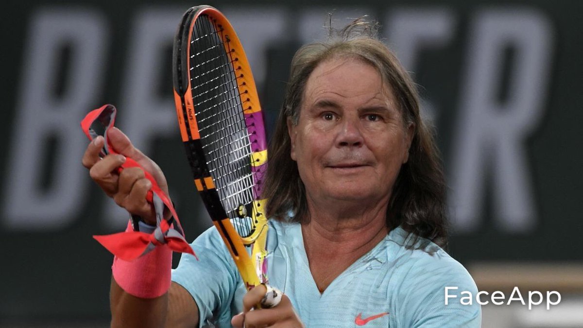 PuckManFR's tweet photo. Nadal remporte #RG58 ! et annonce qu'il defendra son titre https://t.co/PuvjXU38Xy