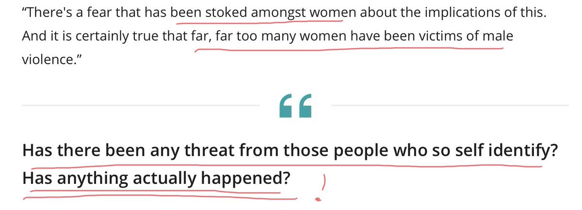 Apparently we are stoking fear.  #KarenWhite  #ParisGreen  #BarbieKardashian. You can find loads more at  http://WomenAreHuman.com 