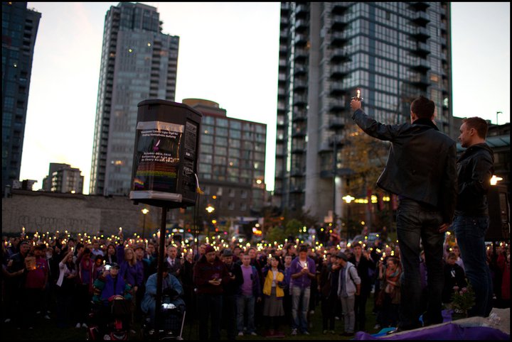 In 2011 I organized a vigil to remember LGBTQ2S+ youth who had been lost to suicide. It was a watershed moment in my life, that gave me focus and purpose. We, as a province, had to change. 6/14