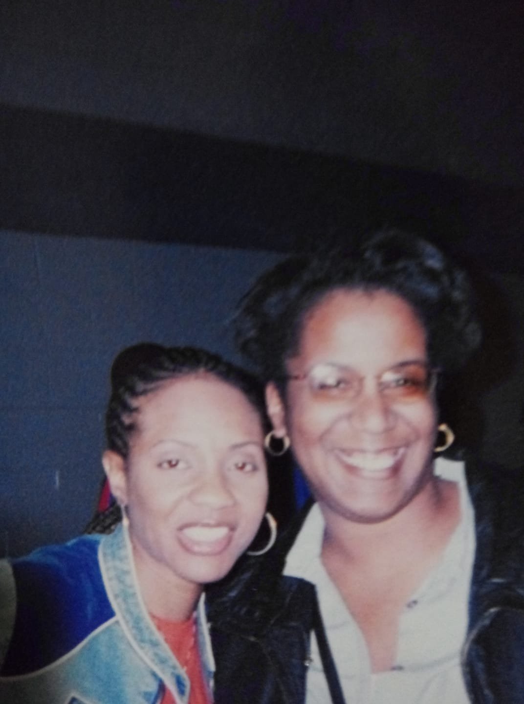  of me and MC Lyte at the Expo for Today\s Black Woman. Happy 50th Birthday, MC Lyte! 