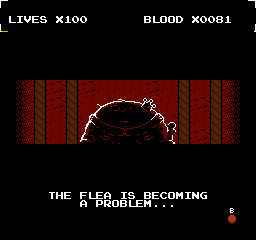 Flea is pretty good. I dunno what else to say. It's so straight-forward that it's pretty limiting on what can be said. It controls fine, but I wish the "lessen your jump" mechanic was easier to pull off, maybe just hold the button to make it work? Everything else is fine #IGCvNES