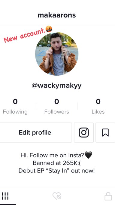 Hey guys! PLEASE go follow my new tiktok account🙏🏻🙏🏻🙏🏻 I was banned at 265K for very questionable reasons🤬  Please🖤  https://t