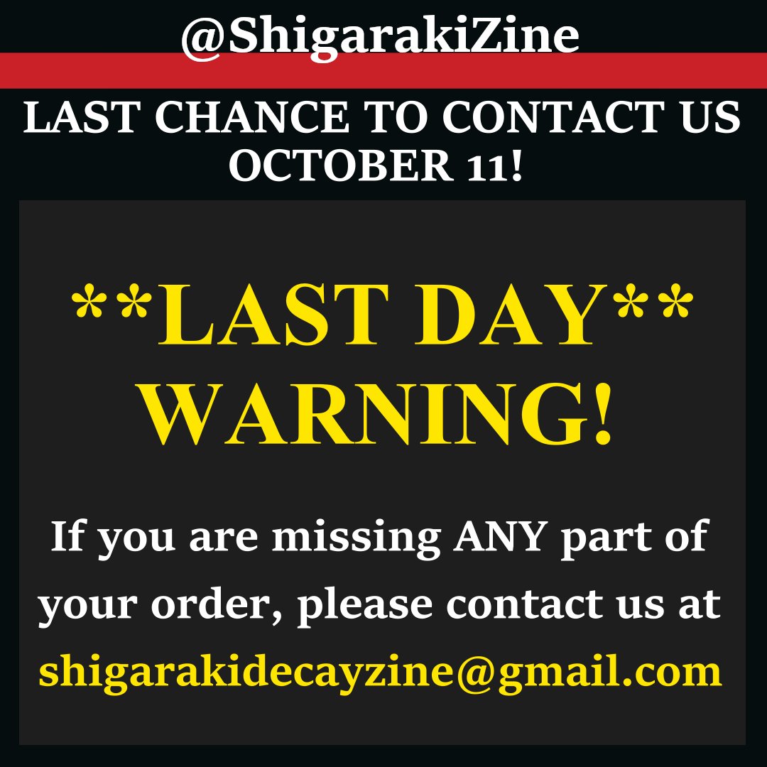 Decay: a Shigaraki Zine @ FINISHED (@shigarakizine) on Twitter photo 