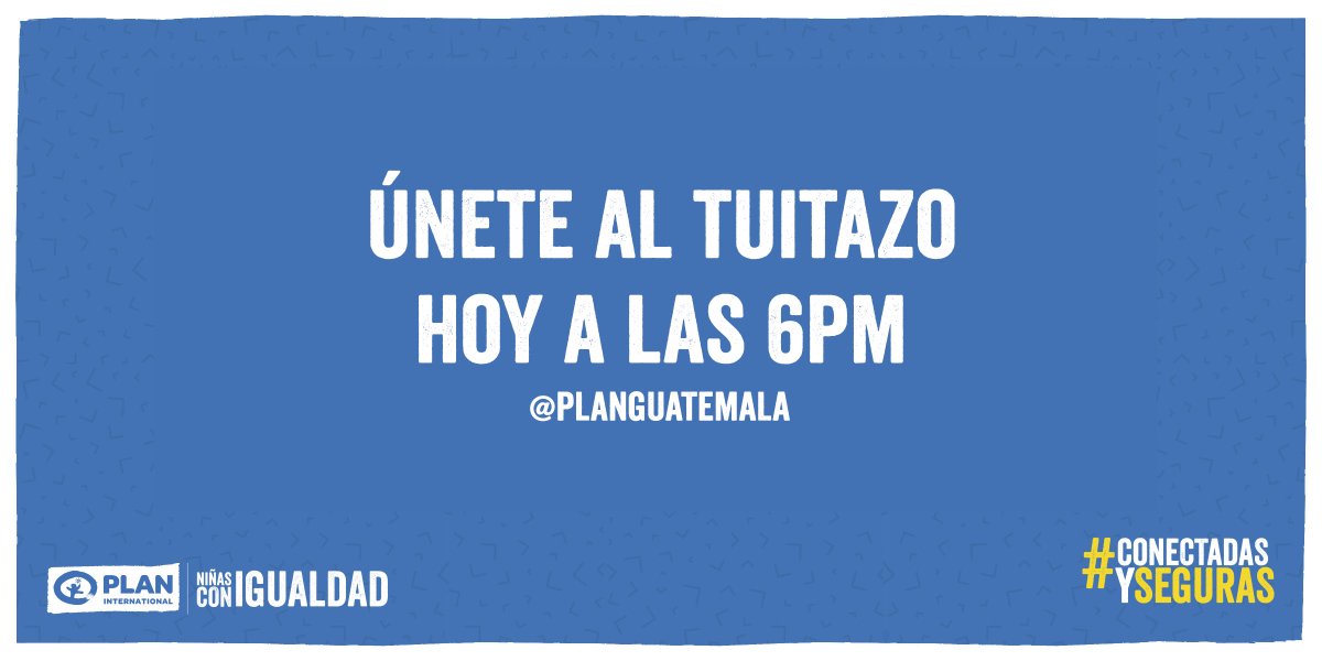 ¡Hoy! #DíaInternacionaldeLaNiña, te invitamos a que te unas  a nuestro TUITAZO.
#NinasConIgualdad #ConectadasySeguras