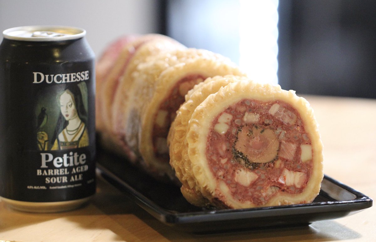 hinckleymeats's tweet photo. Tripe Roulade w/ Black Pudding, Bacon & Smoked Lamb Kidney. #LiveFancy #charcuterie https://t.co/ur09MSryuz