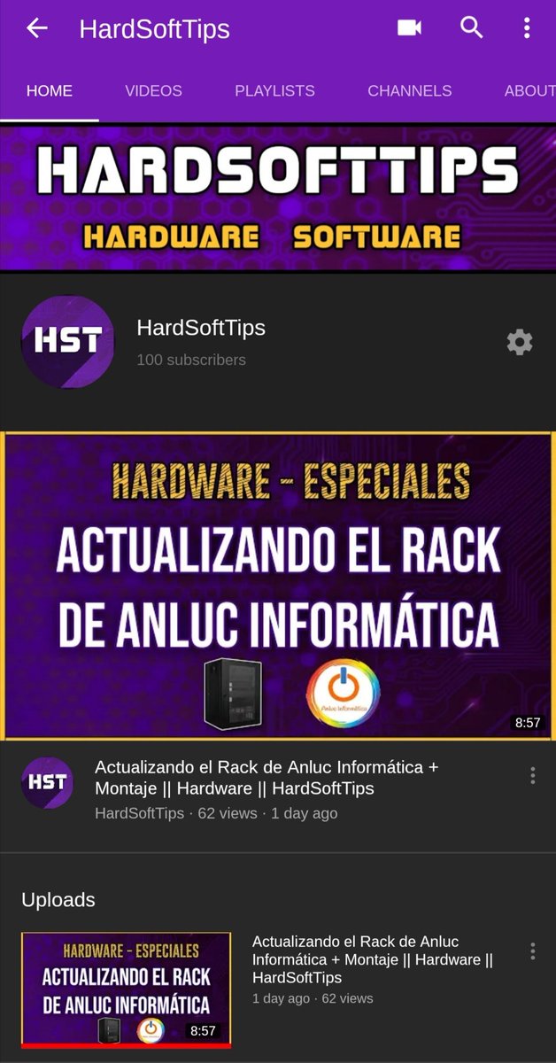 ¡Hemos llegado a 100 suscriptores en el canal de Youtube! Muchísimas gracias a todos ❤️