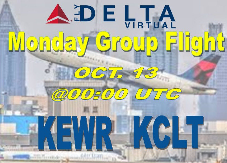 FlyDeltaVirtual's tweet image. Monday Night Group Flight dlvr.it/RjPGLp