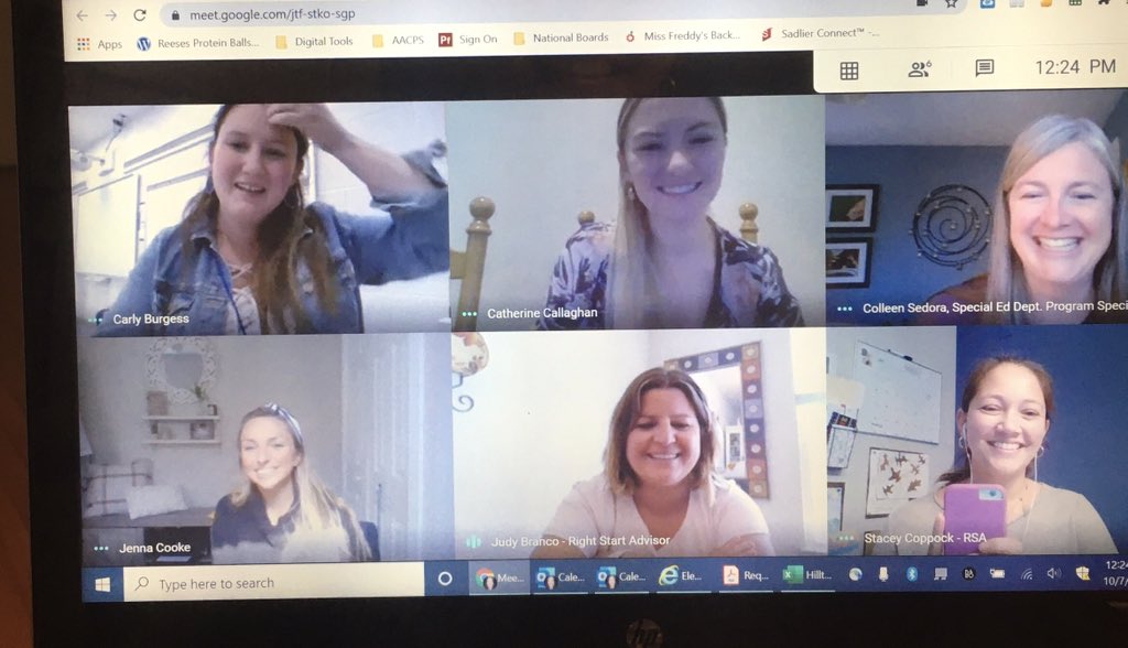 mrs_coppock's tweet photo. Special education collaborative planning across ACC sites is both productive and fun, just look at our smiles! @AACPSJudyBranco @MissCookeAACPS @OakwdESAACPS @GTCromwellAACPS @MissCookeAACPS @AACPSRightStart https://t.co/1l4wGmcxoM