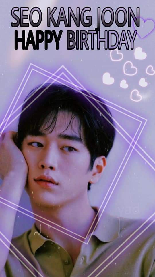 Happy Birthday Seo kang joon !!!     