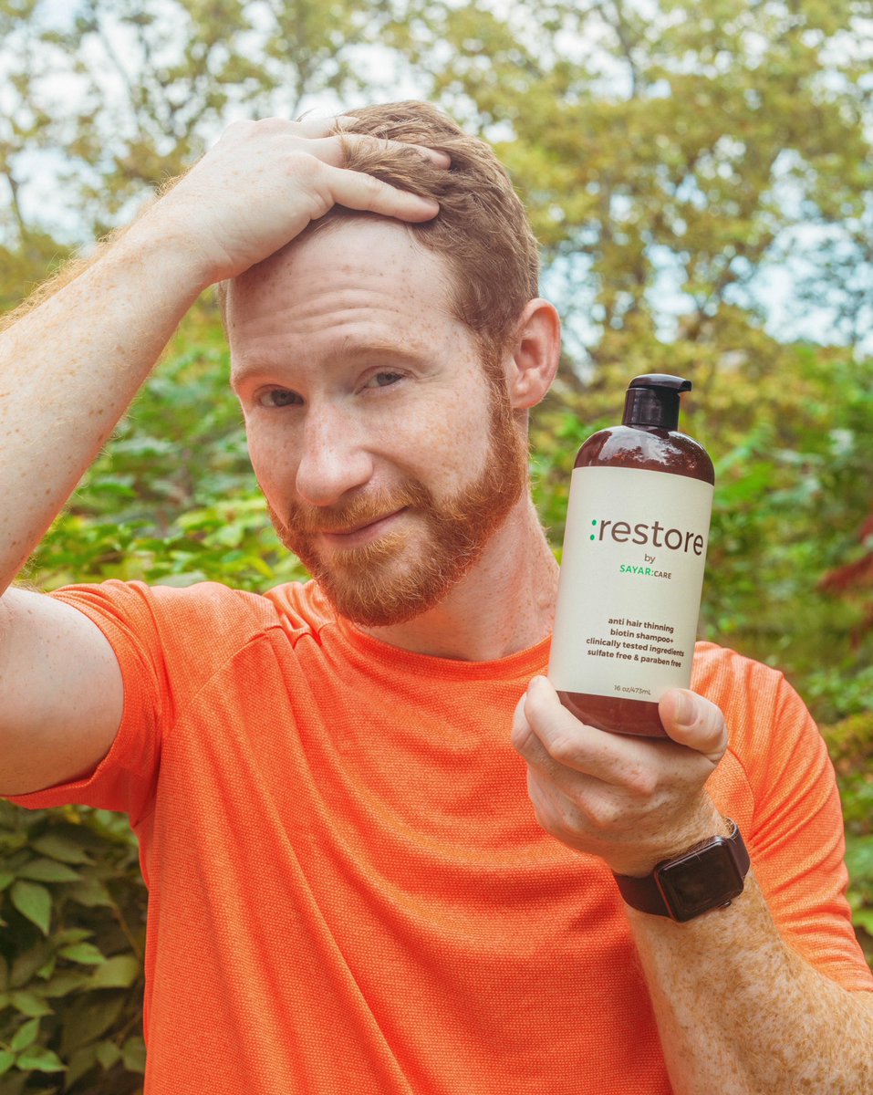 🌿 #sponconsunday 🌿
Treating hair loss before it’s starts is the best way to treat said hair loss. That’s why I use @sayarcare’s clinically proven #retainshampoo to keep my mane gain my main game. 
📷: @fweecarter
🌱 Sulfate (🧼), Paraben( 🕯), and Cruelty Free (🐇)