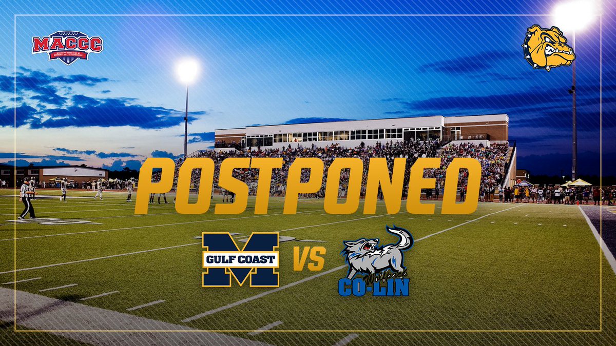 MGCCCBulldogs's tweet photo. FOOTBALL | Homecoming activities will still take place this week, but Thursday's football game has been postponed: https://t.co/TcrCqpGHDz https://t.co/CMxzMNNMGV