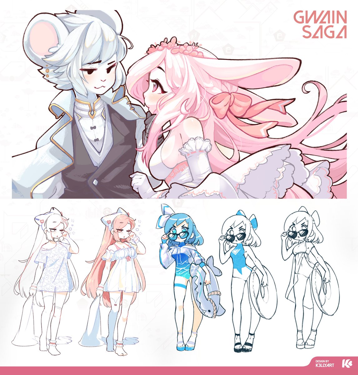 My little contribution on GwainSaga 008? 