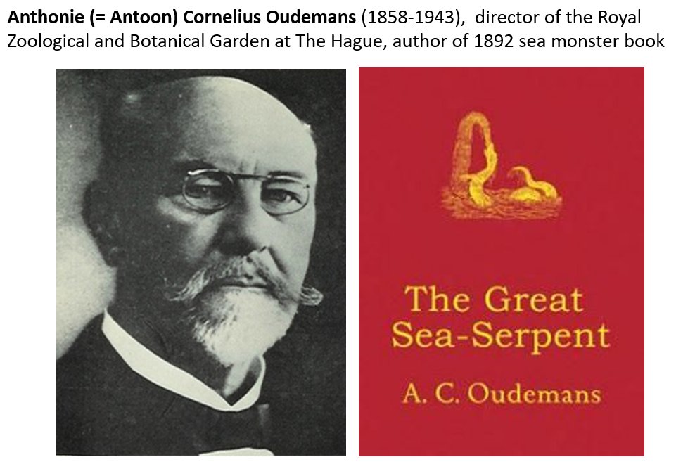 They included French naturalist and proponent of giant cephalopods Pierre Denys de Montfort, Dutch biologist Antoon Cornelius Oudemans....  #cryptozoology  #seamonsters