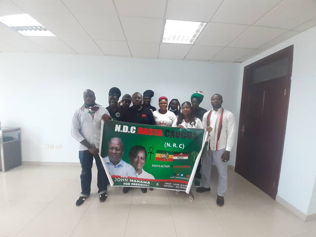 c_caucus's tweet photo. The Executives NDC RASTA CAUCUS had a meeting with the national youth organizer Honorable George Opare Addo and her deputy Ruth Seddoh https://t.co/GwaxsuPuw1