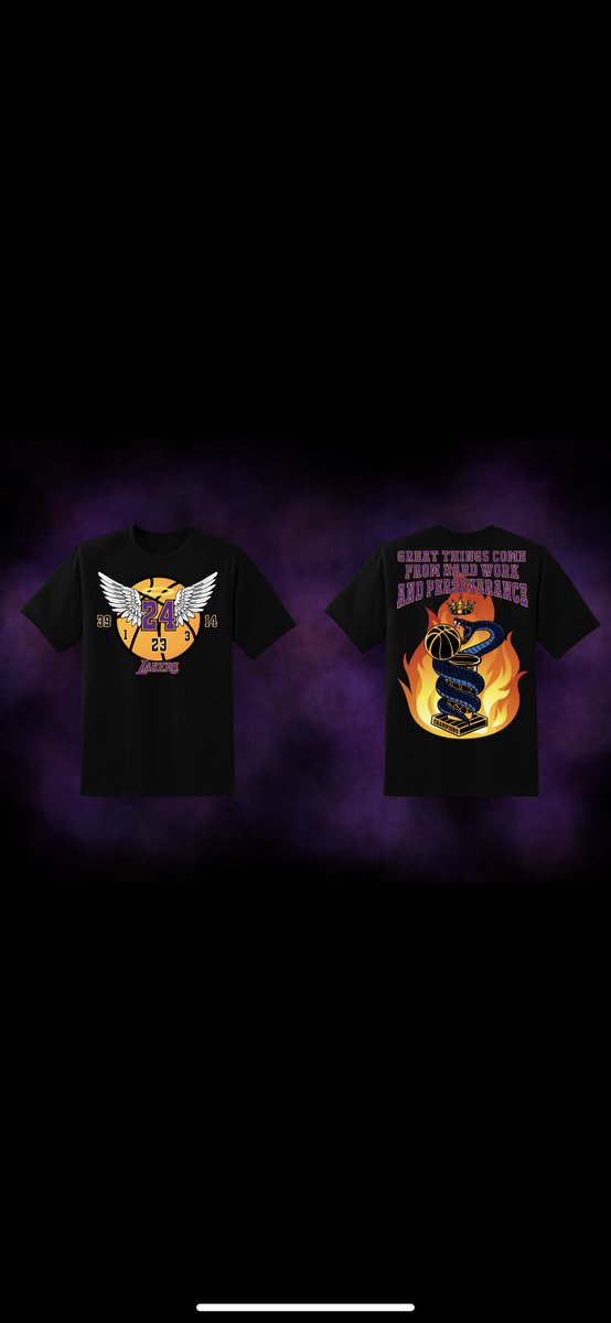 A_LureCo's tweet photo. #2020 Los Angeles #lakers t shirt 24 halo 😇 https://t.co/DrBve3PsNF