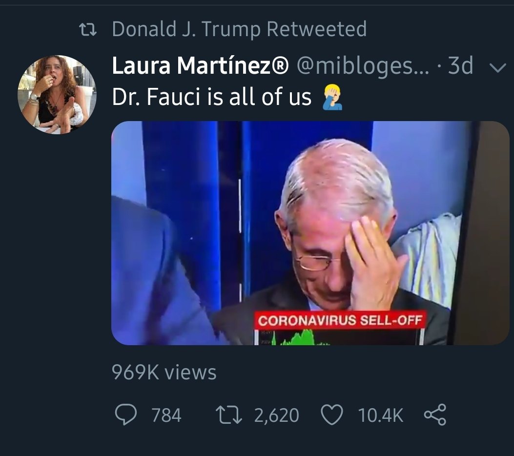 MeetsSarah's tweet image. #DRFAUCI That gave me the biggest laugh during this very NOT FUNNY time in history. THANK YOU FOR YOUR VALOR and STEADINESS in such a scary time.