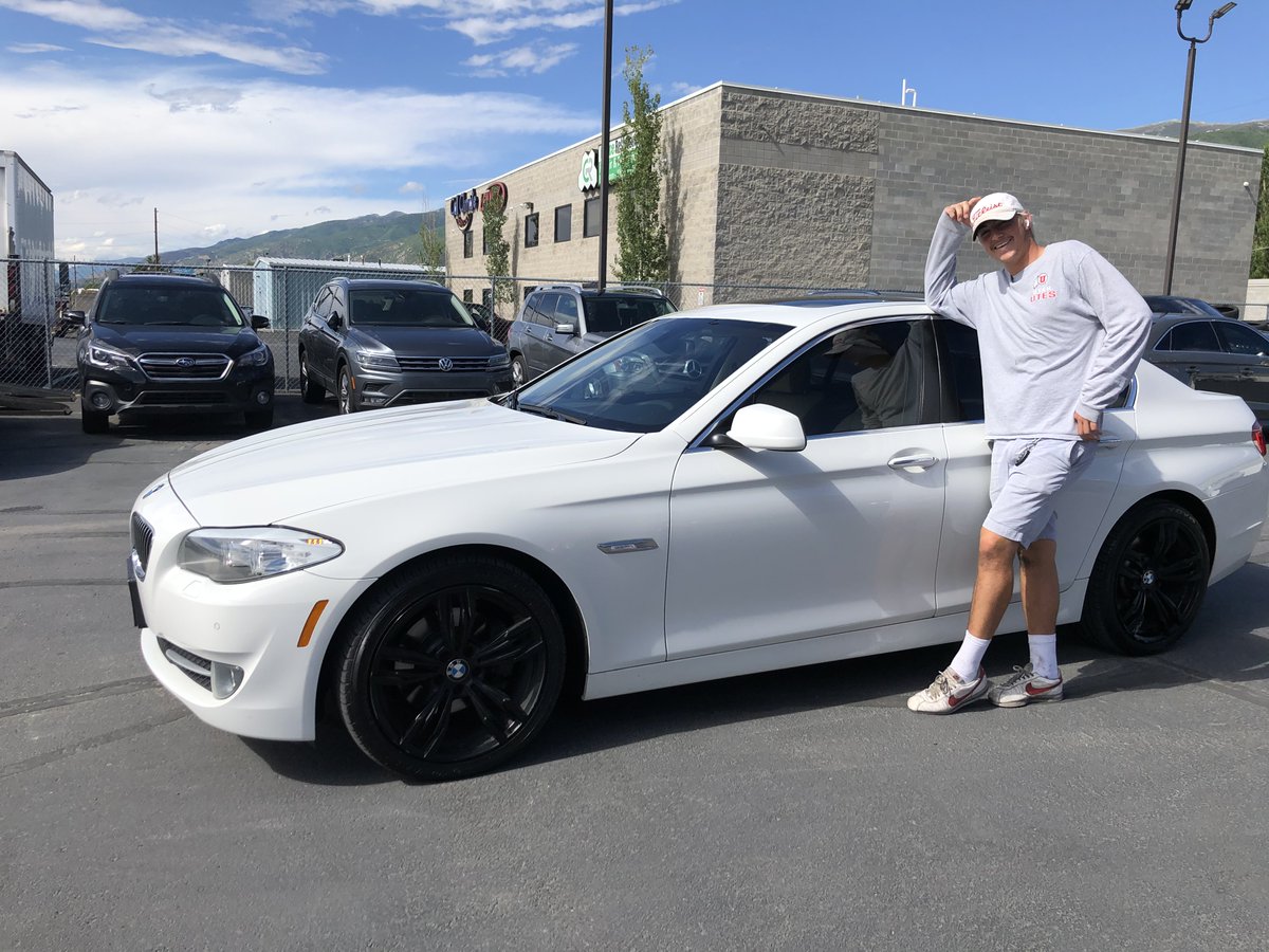 SAGutah's tweet photo. White BMW 528i xDrive.  Thank you Devin! https://t.co/bvX1Ksblhv