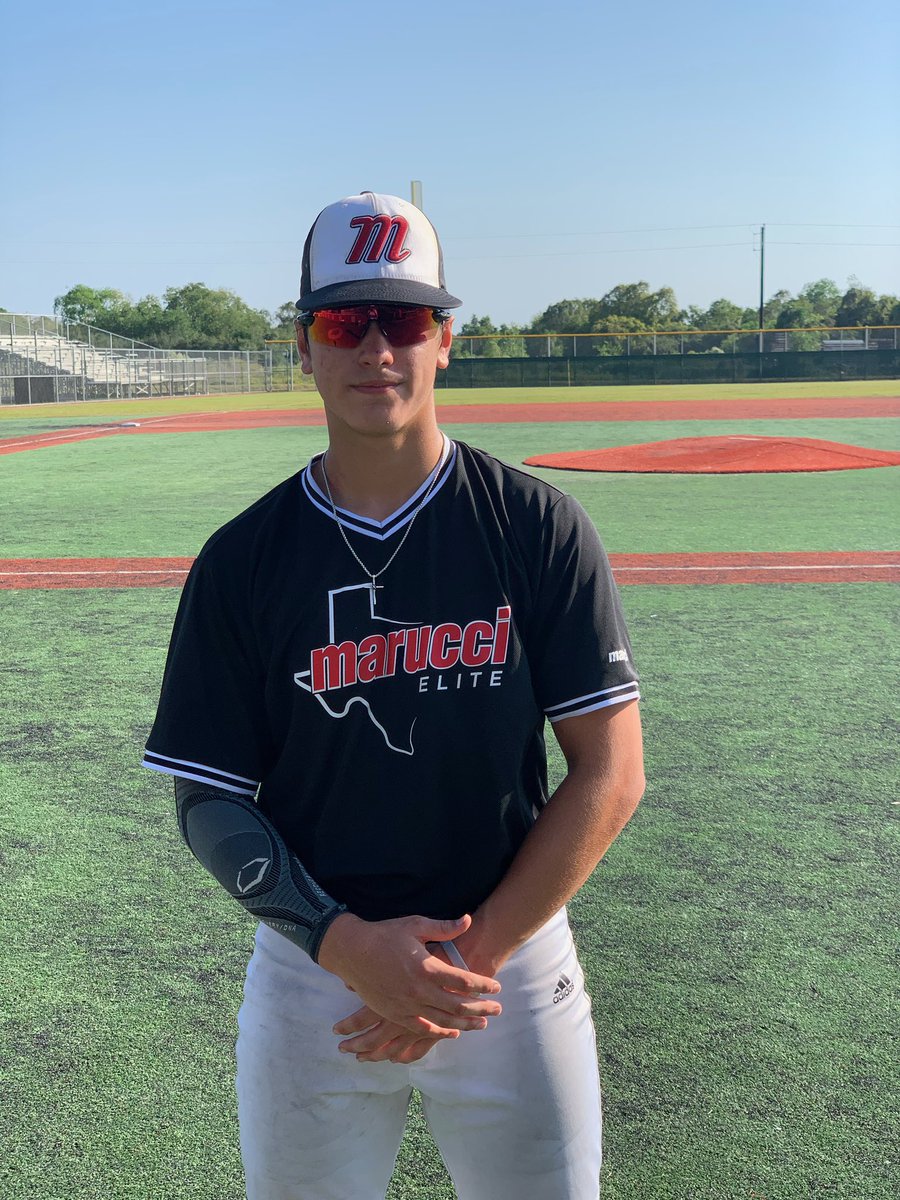 FiveTool's tweet photo. @FiveToolTexas F: @MarucciEliteTX 2021 Wallace 7, Next Level 2021 Rowland 0
PoG: @dragna_jack 6.0IP, 6K, 3H, BB, 0R, CG
Hitter: @rporter03 3-3, 2B, RBI, 2R https://t.co/WGyQrhCmoM
