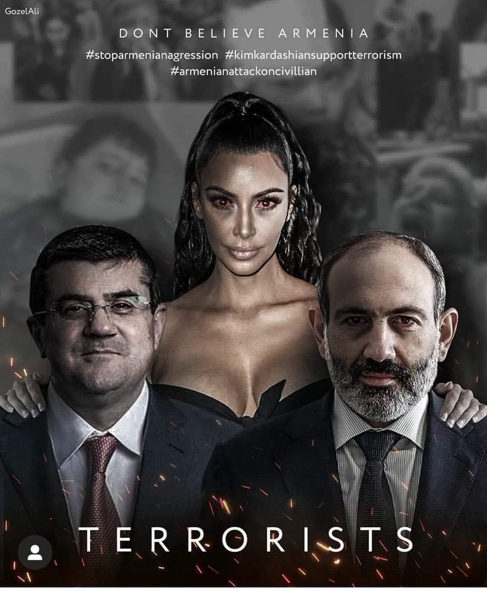 🆘🆘
#KardashiansSupportTerrorism 
#PrayForGandja 
#StopArmenianAgrression