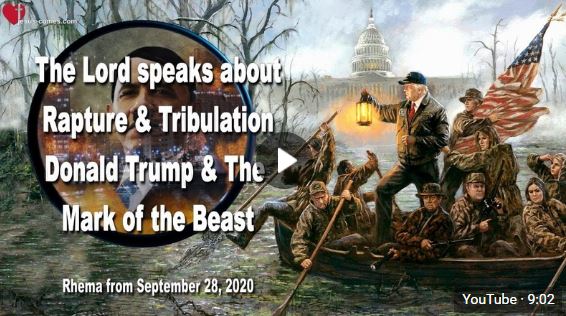 lovethetruth77's tweet photo. Rhema Sept. 28, 2020... Rapture &amp; Tribulation, Donald Trump, Antichrist &amp; Mark ❤️ Jesus' Love Letter

Video Link: 
https://t.co/7HcWO4jzo6 via @YouTube

#YAHUSHUA #JESUSCHRIST #JESUS #CHRIST #LORD #GOD #Rapture #Tribulation #Trump #Antichrist #MarkoftheBeast https://t.co/d9XM214Zem