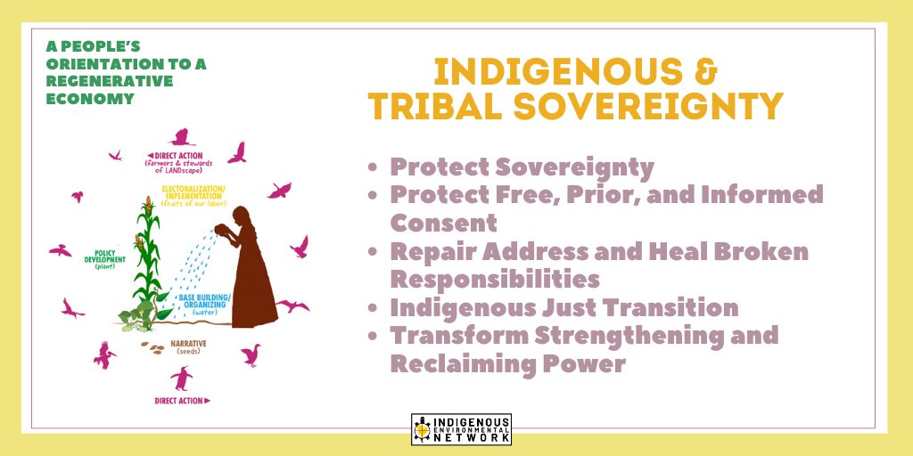ItTakesRoots's tweet image. Today is #IndigenousPeoplesDay in the U.S. We must move out of colonial frameworks that perpetuate white supremacy, capitalism, &amp;amp; other harmful systems. #IndigenousJustTransition is decolonization in action &amp;amp; a roadmap to a sustainable future.  
ienearth.org/regenerativeec…