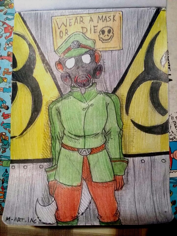MerBleue666's tweet photo. #goretober2020 Day 11 - Mask/Covered Mouth
#starfox #forevertrainengineer https://t.co/dy5anJMt2x