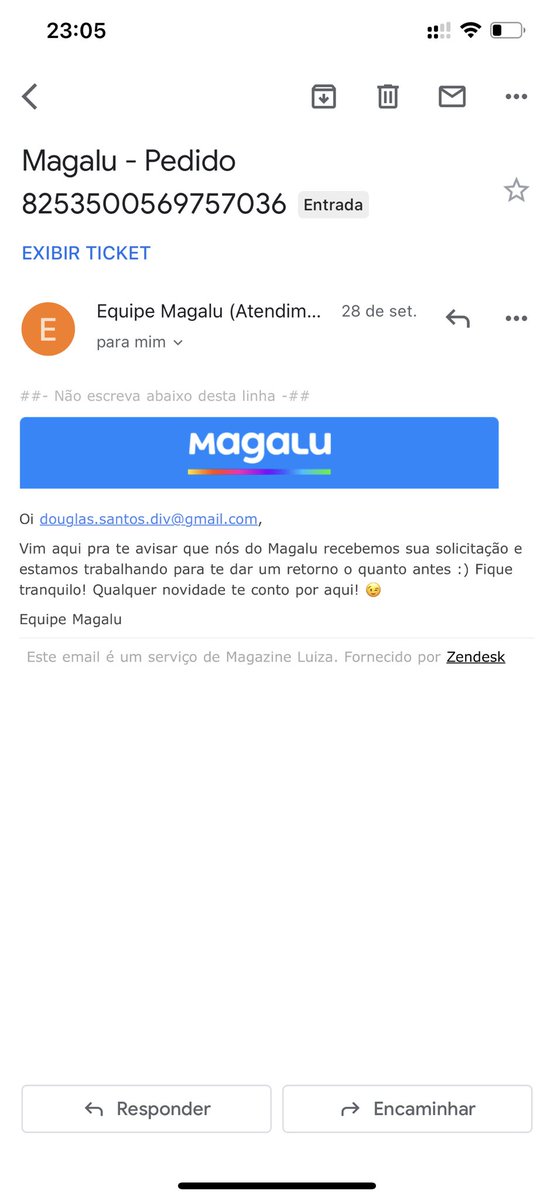 douglasdooks's tweet photo. @magazineluiza poderiam me responder? Estou no aguardo ainda. https://t.co/0XOggB1fcV