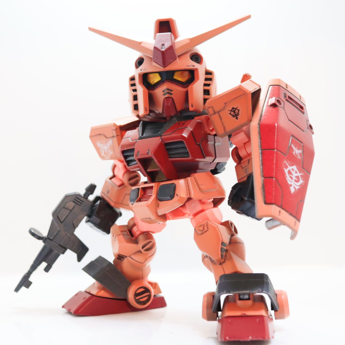 SDCSキャスバル専用ガンダム、完成しました！ SDCSガンダムをベースに