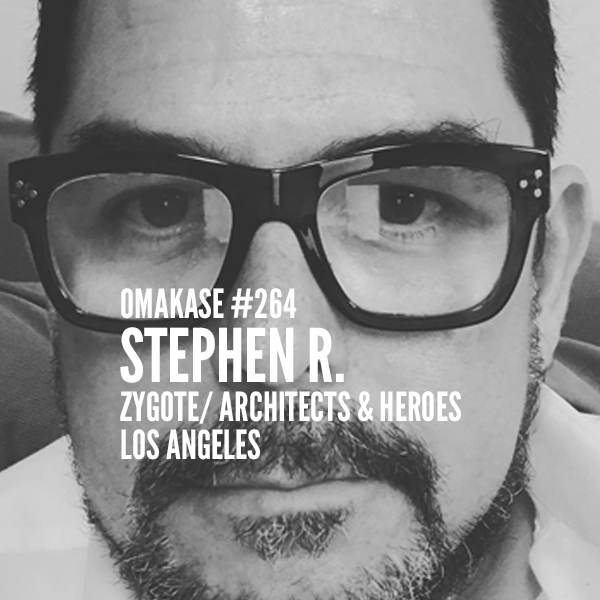 goldcode's tweet photo. [tonight] Kicking off the 22nd Season [5 + years!!] of my radio/mixshow, OMAKASE with special guest, Stephen R. [zygote/ architects &amp; heroes, los angeles] Tune in tonight from 6-8 pm [Pacific], https://t.co/HWlW43wLMg https://t.co/5GLgEH82Sa