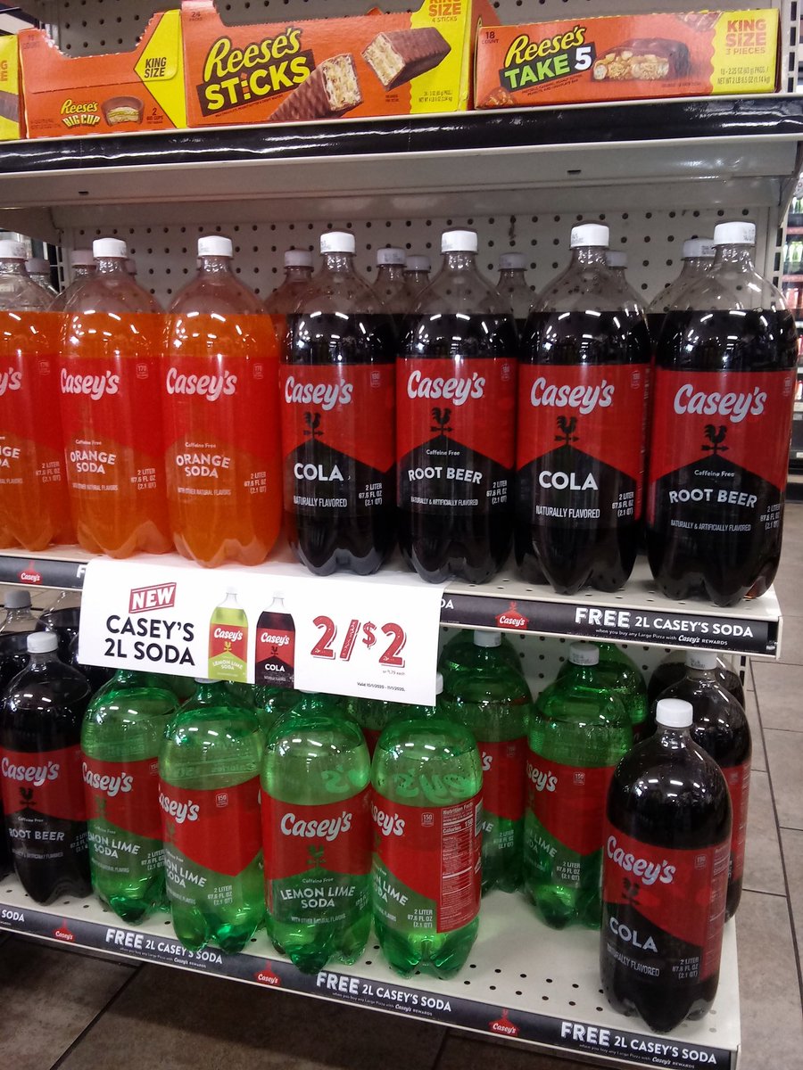 boffy444's tweet photo. @caseysgenstore now has their own soda,that's cool https://t.co/CFlDIZoHiF