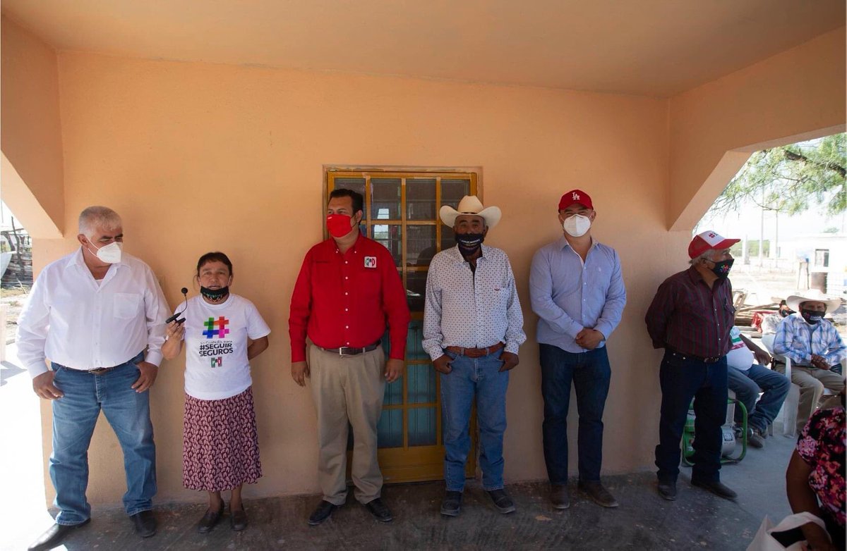 Distrito VI
Ejido  Presa Rodríguez, Castaños Coahuila
#SEGUIRSEGUROS