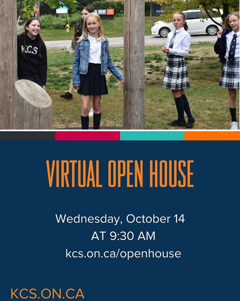 KCSMatters's tweet photo. Help spread the word! KCS is hosting a virtual Open House this Wednesday, October 14th @ 9:30 a.m. Register at https://t.co/qiAXTlFpPK. Share your experience about the difference a KCS education makes! #FourDoorsToLearning #KCSMatters https://t.co/QyNaaMKqyH