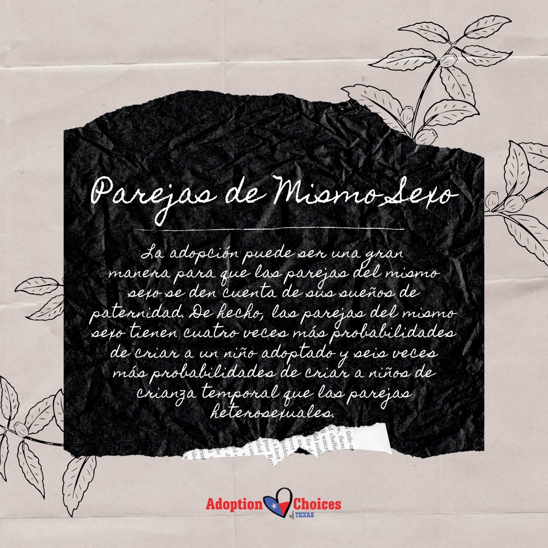 AdoptTX's tweet photo. Como madre biológica, probablemente te estés preguntando qué tipo de persona o familia puede adoptar a tú bebé. ¡Vamos a ayudar! 
#laadopción #tiposdeadopción #laspersonasqueadoptan #estamosadoptando #elegirlaadopción #opcionesdeadopción #preguntasdelamadrebiológica https://t.co/tqfaNhhL4T