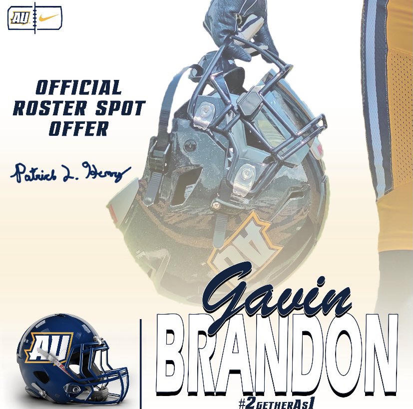Very thankful to receive an offer from <a href="/AverettFootball/">Averett Football</a> after a great call with <a href="/coachphenry/">Coach-Patrick Henry</a>