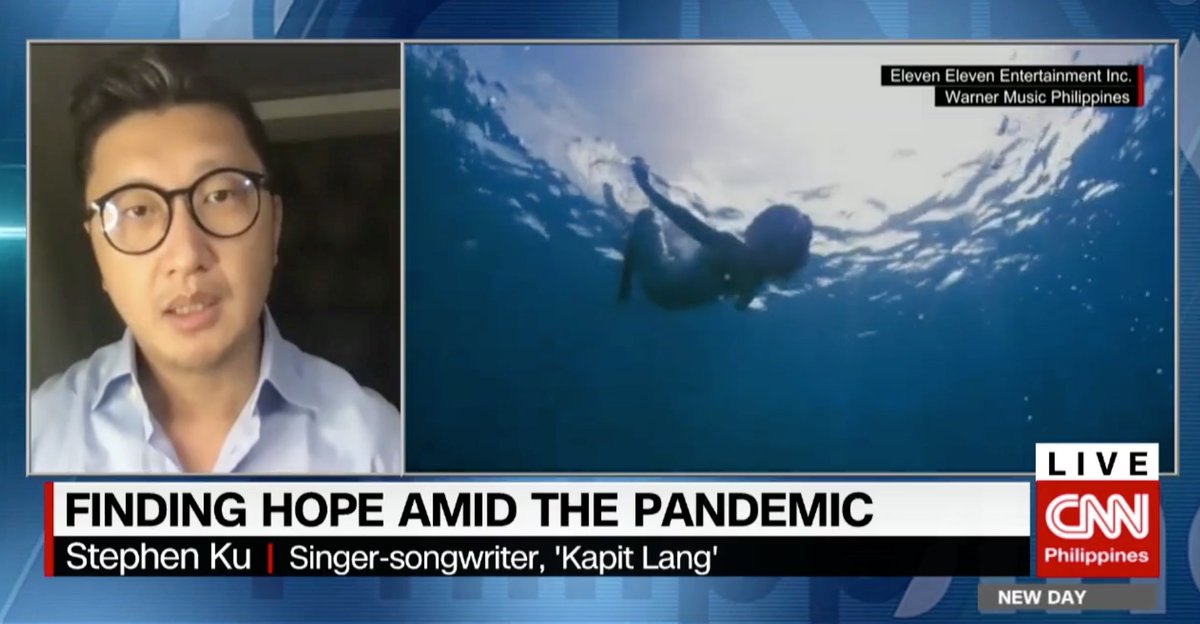 newswatchplusph's tweet image. Singer-songwriter @StephenKu released a song about hope and holding on. 

He says he wants 'Kapit Lang' to be a soundtrack for people to hold on, especially those who are feeling isolation, depression bit.ly/30Z8Ggy