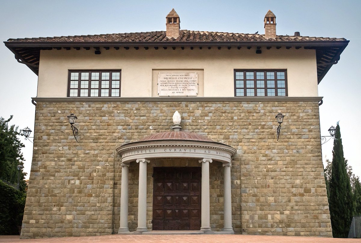4. Improve your home townHis company is based in a small town called Solomeo, two hours away from Florence. He& #39;s used the company profits to build a theater, a new clocktower, and a school for artisans. He wants to create a Borgo dello Spirito — a “Village of the Spirit."
