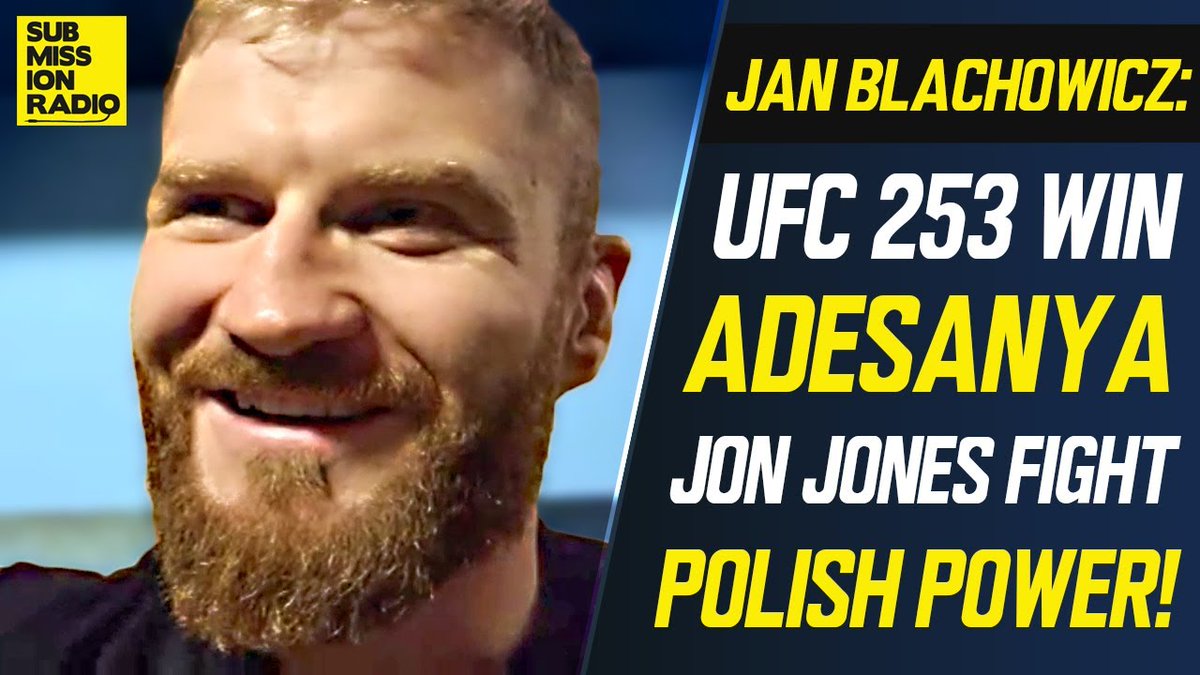 .<a href="/JanBlachowicz/">Jan Blachowicz</a> responds to Israel Adesanya, talks Jon Jones, eventually going to heavyweight and lots more! 🏆

📺: youtu.be/-D0565gSags