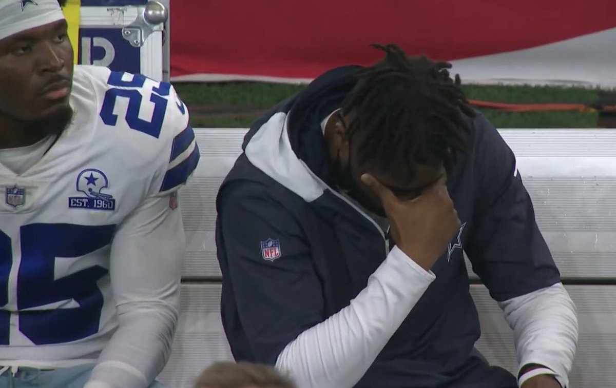 ComplexSports's tweet photo. The reactions to Dak’s injury. 

Prayers up for Dak. 💔 https://t.co/LgSqk5Tq2W