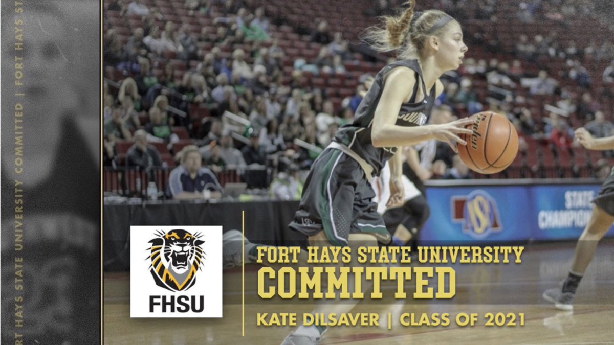 katedilsaver's tweet photo. I am excited to announce my commitment to Fort Hays State University to continue my academic and basketball career! Thank you to all the coaches, teammates, and family that have helped me along the way! The best is yet to come! Go Tigers!!🐯🏀 https://t.co/zhD2QaTU0K
